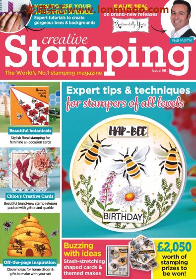 [英国版]Creative Stamping 手工纸艺卡片杂志PDF电子版 Issue 99